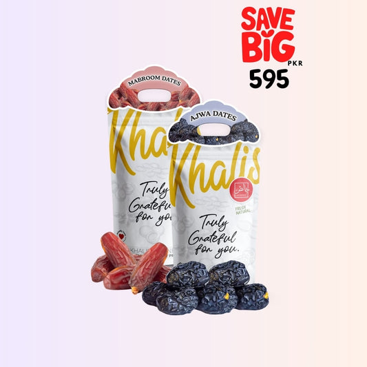 Premium Dates - Ajwa + Mabroom 500g Each