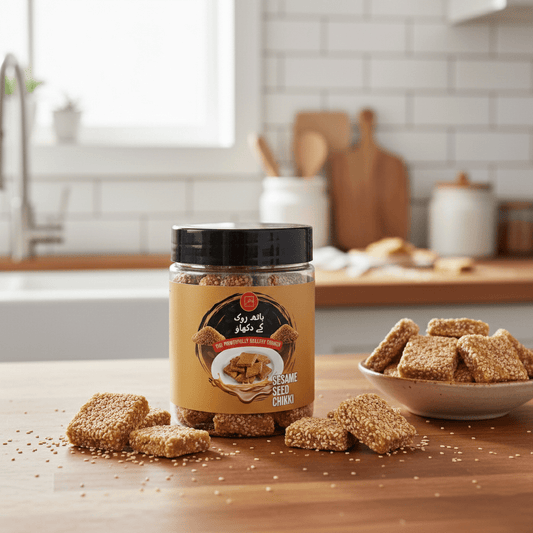 Sesame Seed Chikki (Gajak)