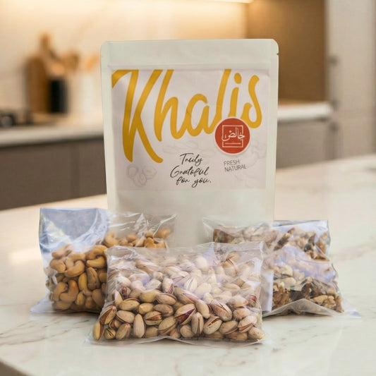 Premium Nuts Trio - Walnuts, Pistachios & Cashews