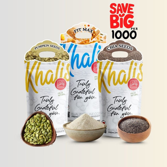 Fitness Essentials Pack - Fit Max + Premium Seeds - Khalis Online