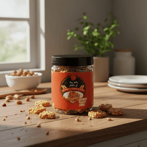 Crunchy Peanut Chikki (Gajak)