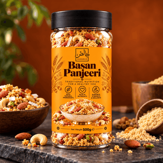 Basan Panjeeri with Shakar